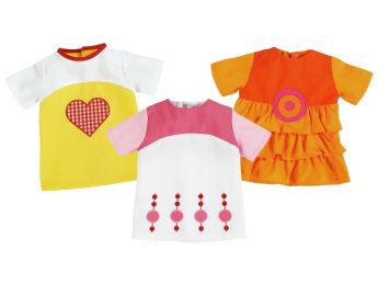 MAXI LOT TENUES D'ÉTÉ FILLE Poupée