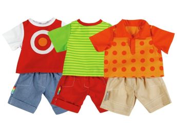 MAXI-SET SOMMERKLEIDUNG JUNGE Puppe
