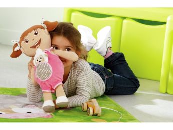 BÉBÉ CÂLIN ET DOUDOU Émotion Camille