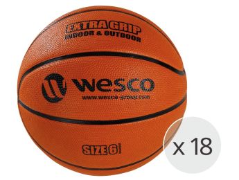 MAXI LOT BALLONS DE BASKETBALL Extra Grip Indoor - Outdoor Taille 6
