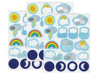 GOMMETTES THÉMATIQUES Météo
