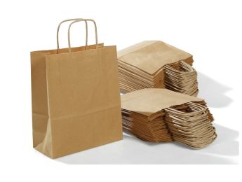 SACS EN PAPIER KRAFT Brun Petite taille