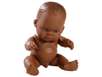 BONECA DE CORPO DURO SEM CABELO 21 CM Gustave