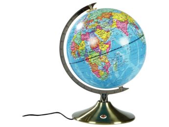 GLOBE TERRESTRE JOUR ET NUIT
