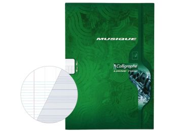 MUSIC AND SONG NOTEBOOK 21x29.7 cm - 48 pages