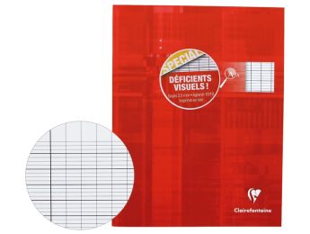 SPECIAL CARD NOTEBOOK FOR CHILDREN WITH VISUAL IMPAIRMENTS 17 x 22 cm – 48...
