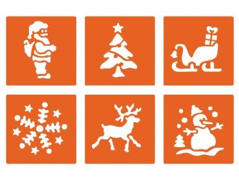 SCHABLONEN Weihnachten