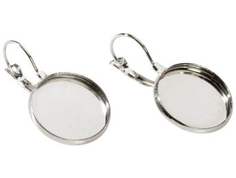 BOUCLES D'OREILLES RONDES À DÉCORER