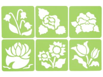 SCHABLONEN Blumen