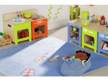 GRAND TAPIS Plume Libellules