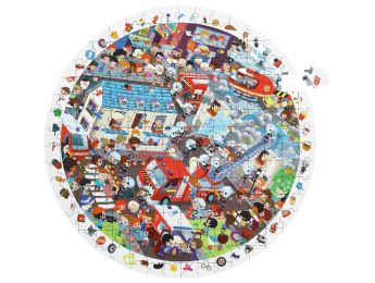 PUZZLE FRISE Les pompiers de l'extrême
