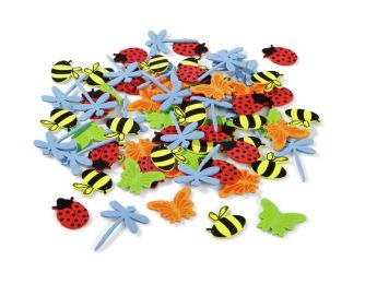 GOMMETTES EN MOUSSE Insectes