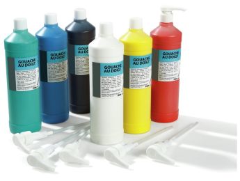 VINGERVERF Primaire kleuren 6 x 1 liter