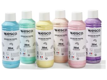 GOUACHE PASTEL 6 x 250 ml