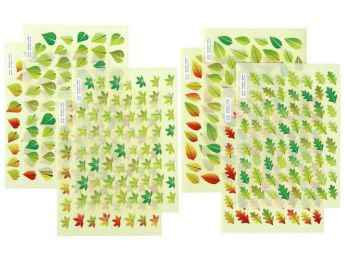 GOMMETTES NATURE Feuilles d'arbres