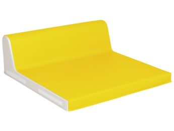 QUADRATISCHER BABYSITZ MIT RÜCKENLEHNE