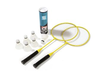 SET BADMINTON Mini-Schläger für 4 Kinder
