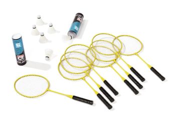 SET BADMINTON Mini-Schläger Für 8 Kinder