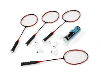 Junior Plus Racket BADMINTON KIT for 4 children