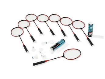 Junior Plus Racket BADMINTON KIT for 8 children