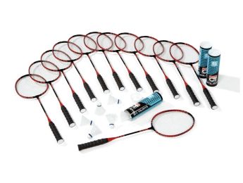 Junior Plus Racket BADMINTON KIT for 12 children