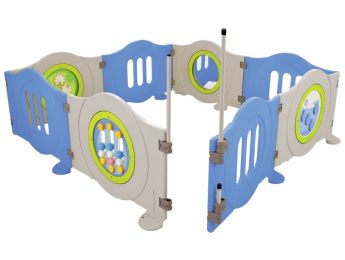 TRENNWAND SET Ublo mit Tür