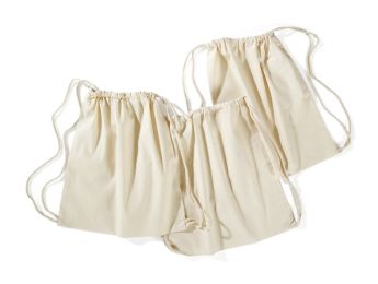 SAC À DOS À DÉCORER Grand modèle coton