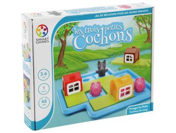 LOGIKSPIEL Drei kleine Schweinchen