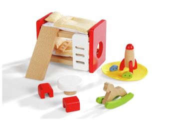 MOBILIER POUR MAISON DE POUPÉES La chambre des enfants