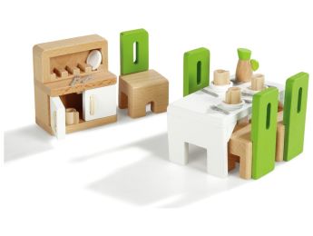 MOBILIER POUR MAISON DE POUPÉES La salle à manger