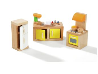 MOBILIER POUR MAISON DE POUPÉES La cuisine