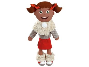 DIE PUPPEN SWEETY Puppe Zora mit Kunstfellkleidung