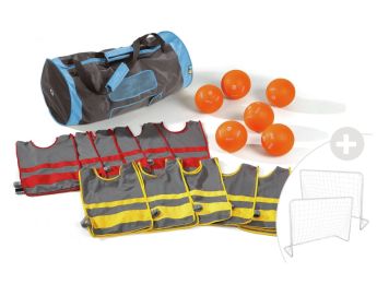 Beginners handball KIT with 2 goals