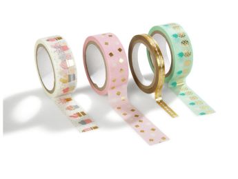 ADHESIVE RIBBONS IN VARIOUS SIZES Pineapples