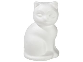 STYROPORKATZE ZUM DEKORIEREN