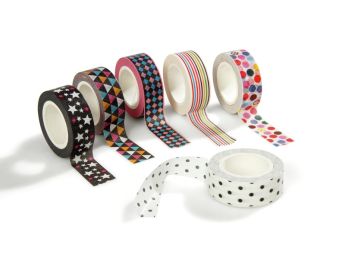 ADHESIVE PAPER RIBBONS Party