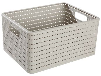 GEFLOCHTENER KUNSTSTOFFKORB 18 Liter