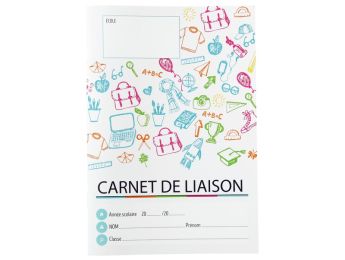 CARNET DE LIAISON 17x22 cm - 32 pages