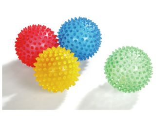 BALLES SENSORIELLES TACTILES Transparentes