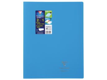 CAHIER Koverbook Opaque 24x32 cm - 96 pages Séyès (grands carreaux)