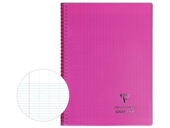 Koverbook Opaque EXERCISE BOOK 24x32 cm - 160 pages French ruling (large...