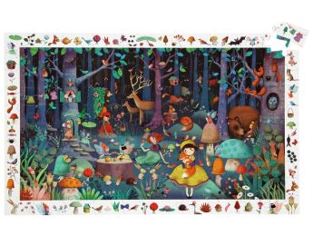 PUZZLE FRISE La forêt enchantée