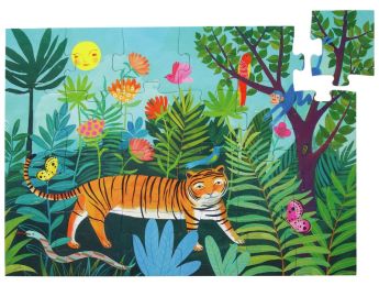 PUZZLE 24 PIÈCES La balade du tigre