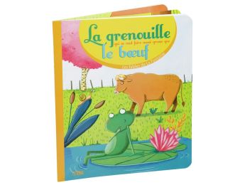 LES FABLES DE LA FONTAINE La grenouille qui voulait se faire aussi grosse que...