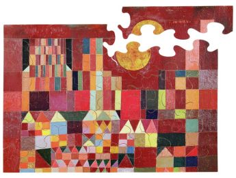 PUZZLE D'ART CHÂTEAU ET SOLEIL de Paul KLEE