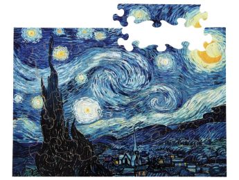 PUZZLE D'ART NUIT ÉTOILÉE de Vincent VAN GOGH