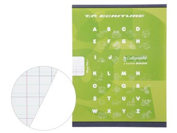 CAHIER DE TRAVAUX PRATIQUES 17 x 22 cm - 32 pages Double ligne 4 mm