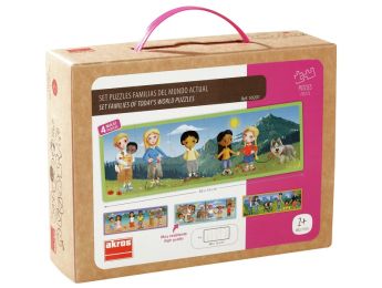 PUZZLES LES FAMILLES DU MONDE