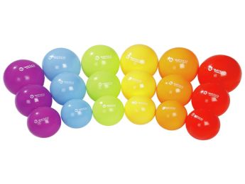 SET GLADDE BALLEN MET DIKKE HUID Verschillende maten