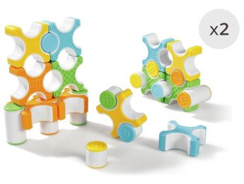 CONSTRUCTION MAGNÉTIQUE Grippies Stackers 48 pièces